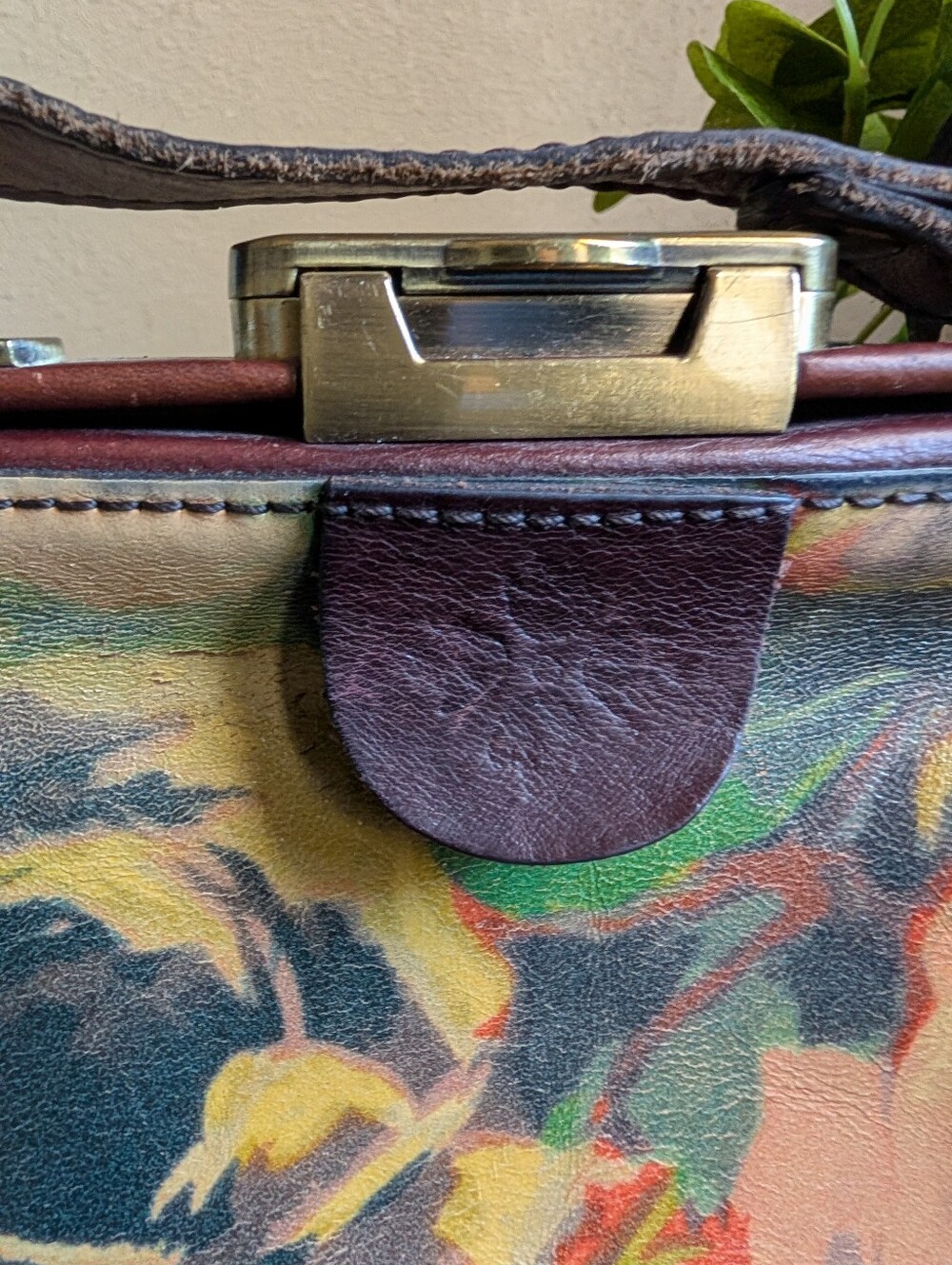 Patricia Nash Floral Leather Crossbody πΉπ·πΊπ΅οΈ - Picture 2 of 8